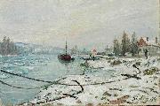 Alfred Sisley, Mooring Lines